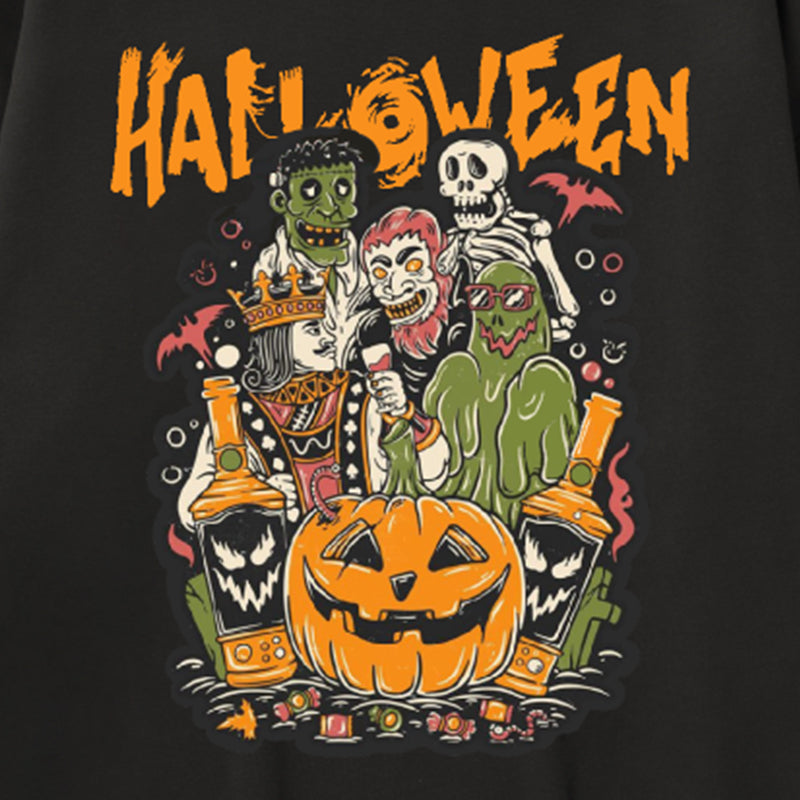 INFLATION Halloween Party Fleece Sweatshirt