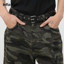 INFLATION Vintage Camouflage Cropped Trousers