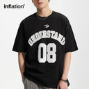 INFLATION Sporty Chic 3D Foam Printing Tshirt