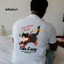 INFLAION Cartoon Graphic Tshirts