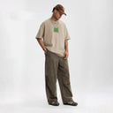 INFLATION Heavy Washed Cotton Cargo Pants