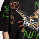 INFLATION Full-Print Graffiti T-Shirts Streetwear