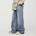 INFLATION Eco-friendly Washed Straight-leg Jeans