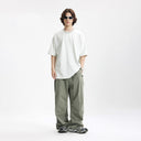 INFLATION Heavy Washed Cotton Cargo Pants