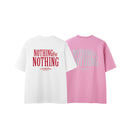 INFLATION " Nothing" Graphic Cotton Tshirts