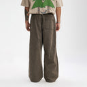 INFLATION Heavy Washed Cotton Cargo Pants