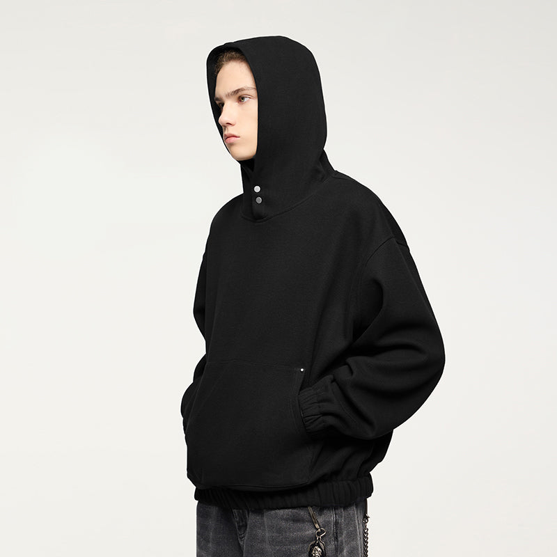 INFLATION Blank Heavyweight Cropped Hoodies