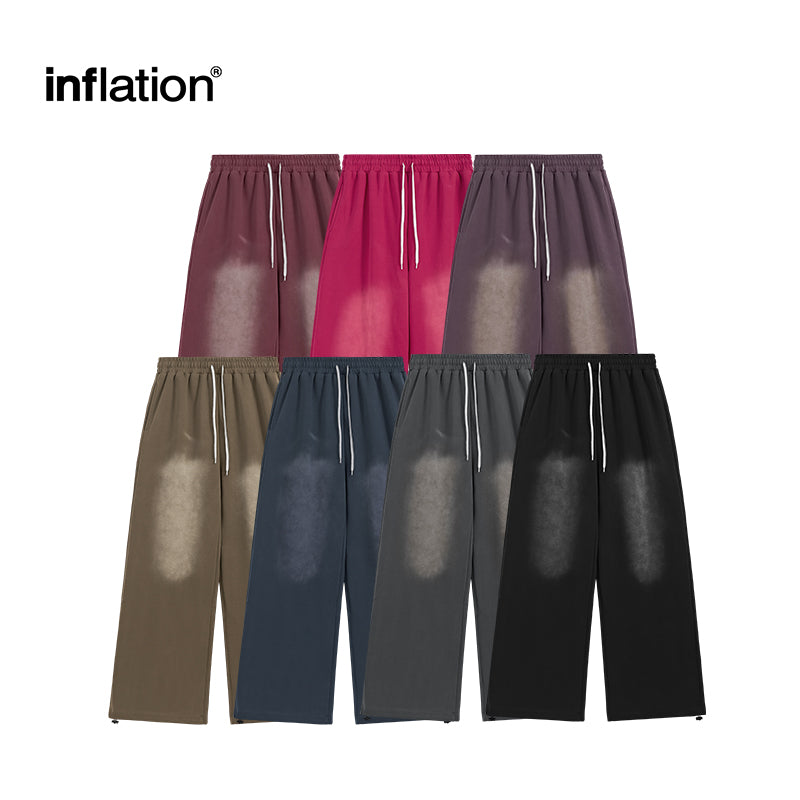 INFLATION Monkey Washed Straight-leg Sweatpant