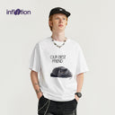 INFLATION Blue Cat Graphic Tees