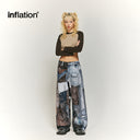 INFLATION Super Printed Baggy Jeans