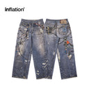 INFLATION Printed Baggy Fit Jeans