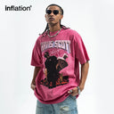 INFLATION Rock Graphic Cotton Tees