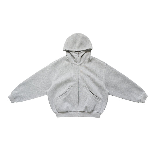 INFLATION Heavyweight Boxy Zip Up Hoodies