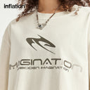 INFLATION Titanium Glossy Washed T-Shirt