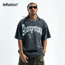 INFLATION Eco-friendly Washed Tees