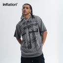 INFALTION Vintage Distressed Graphic Tees