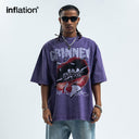 INFLATION Washed Graphic Tees