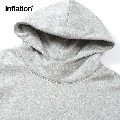 INFLATION Premium Fleece Cropped Hoodies