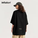 INFLATION Embroidered Twill Fabric Oversized tshirt - INFLATION