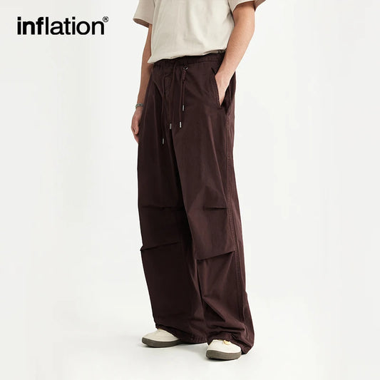 INFLATION Baggy Parachute Pants