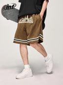 INFLATION Brown Skateboard Shorts Sportswear - INFLATION