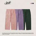 INFLATION Candy Color Straight Leg Denim Pants Unisex - INFLATION