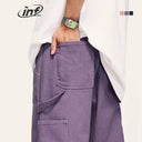 INFLATION Candy Color Straight Leg Denim Pants Unisex - INFLATION