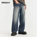 INFLATION Classic Washed Jeans