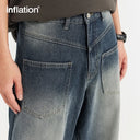 INFLATION Classic Washed Jeans