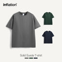 INFLATION Faux Suede Short-Sleeve Tshirts - INFLATION