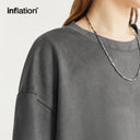 INFLATION Faux Suede Short-Sleeve Tshirts - INFLATION