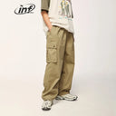 INFLATION Flap Pocket Parachute Pants Unisex Cargo Pants - INFLATION