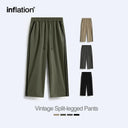 INFLATION Retro Patchwork Wide-Leg Pants