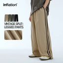 INFLATION Retro Patchwork Wide-Leg Pants