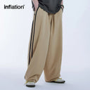 INFLATION Retro Patchwork Wide-Leg Pants