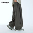 INFLATION Retro Patchwork Wide-Leg Pants