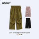 INFLATION Retro Side Zipper Parachute Pants