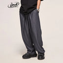 INFLATION Solid Color Cargo Pants