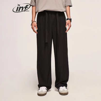 INFLATION Solid Color Cargo Pants