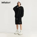 INFLATION Pique Fabric Embroidery Oversized Tracksuit - INFLATION