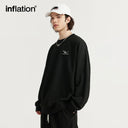 INFLATION Pique Fabric Embroidery Oversized Tracksuit - INFLATION