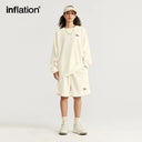 INFLATION Pique Fabric Embroidery Oversized Tracksuit - INFLATION