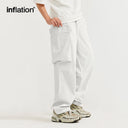 INFLATION Soft Touch Straight Leg Cargo Trousers - INFLATION