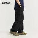 INFLATION Soft Touch Straight Leg Cargo Trousers - INFLATION