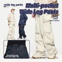 INFLATION Streetwear Multi-pockets Cargo Pants Men Hip Hop Wide Leg Pants - INFLATION