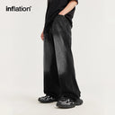 INFLATION Streetwear Retro Wide Leg Jeans - INFLATION