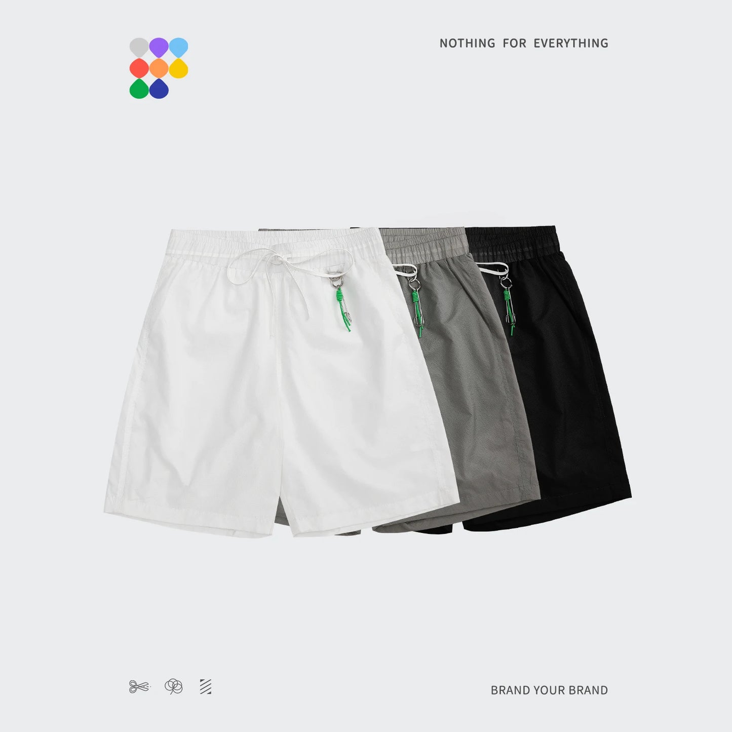 INFLATION Summer Quick Dry Track Shorts