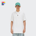 INFLATION Summer Solid Color Polo Shirts