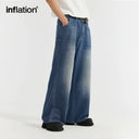 INFLATION Retro Washed Denim Pants