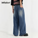 INFLATION Retro Washed Denim Pants